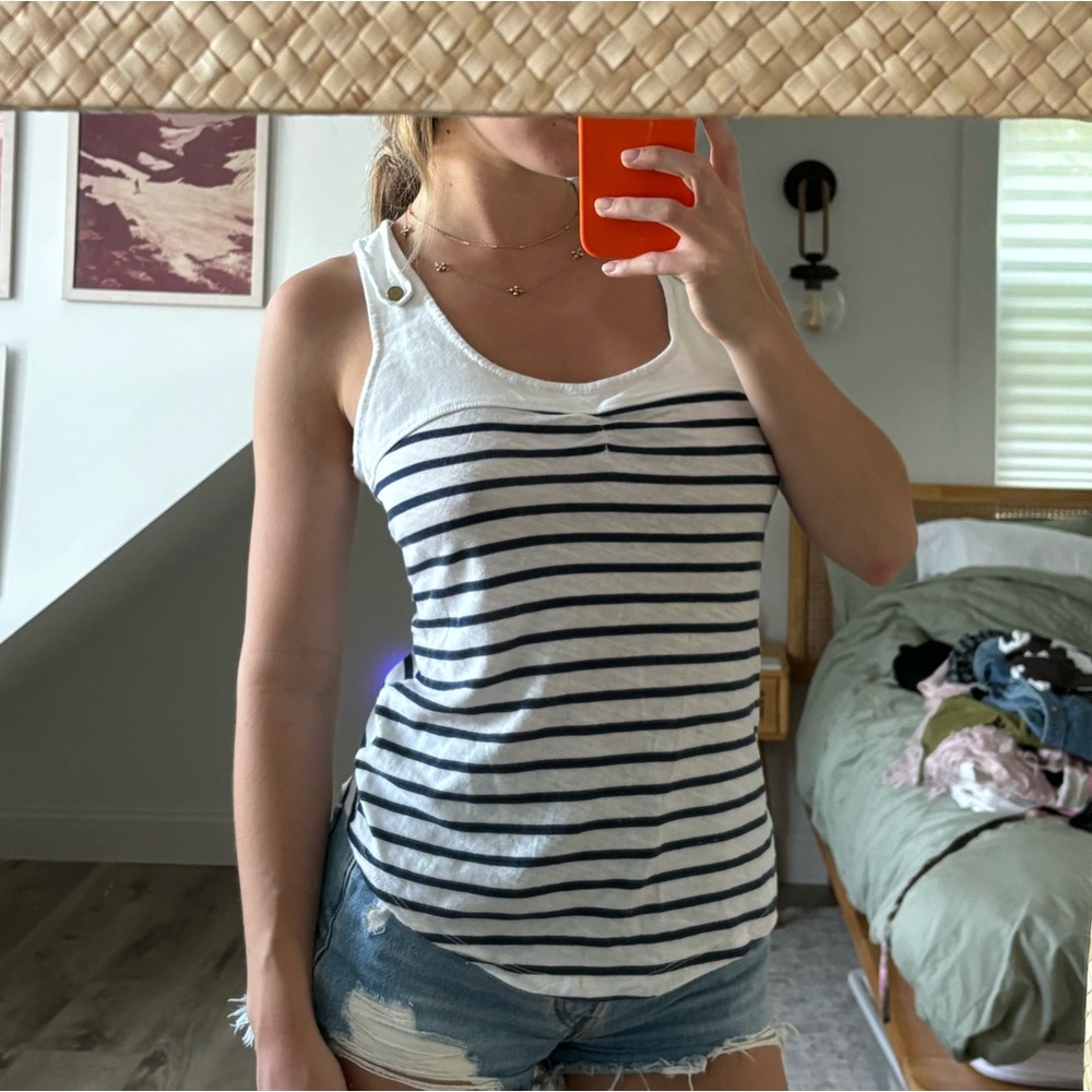 Striped tank top from Pilcro and the Letterpress